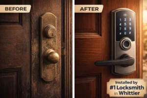 trusted whittier locksmith fix a high secuirty lock