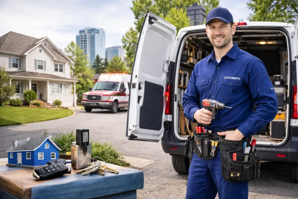 affordable locksmith service van redy to go for job 